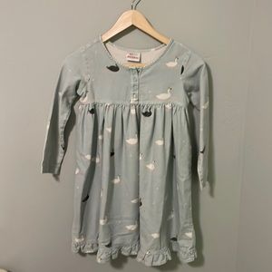 Hanna Andersson Girls Swan Dress